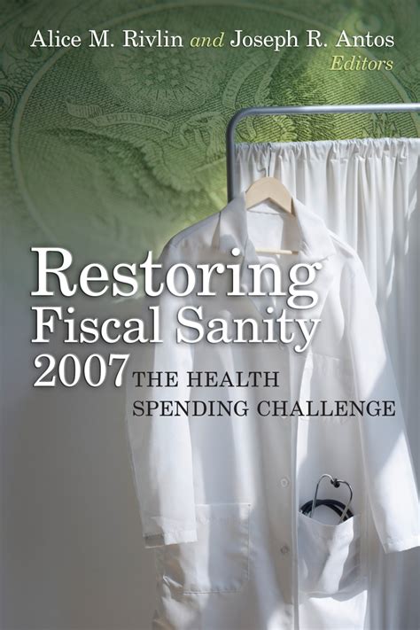 restoring fiscal sanity how to balance the budget Reader